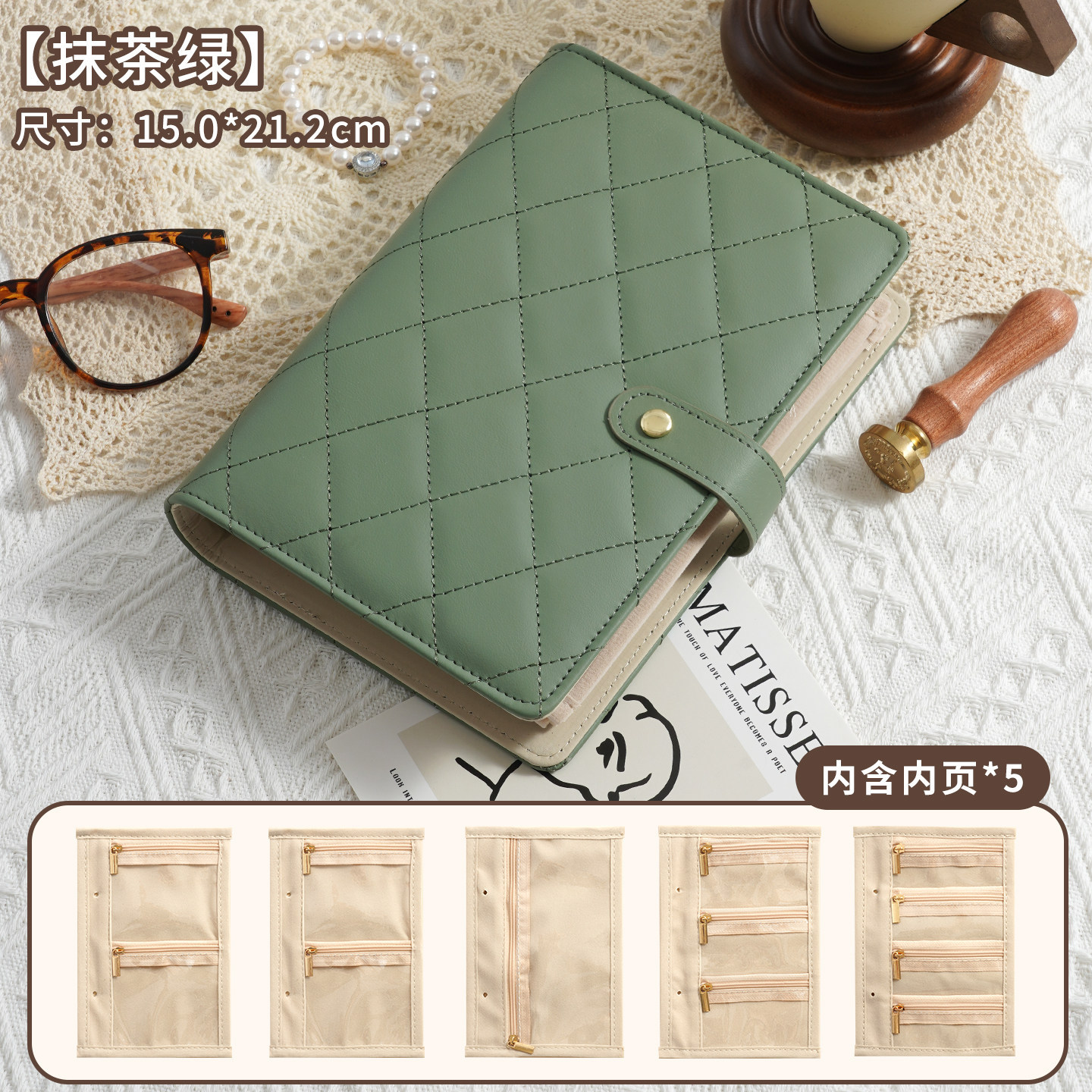 Nuevo libro de joyería collar de plata y oro bolsas de joyería de almacenamiento anti-oxidación viaje diez libros de almacenamiento portátiles image 17