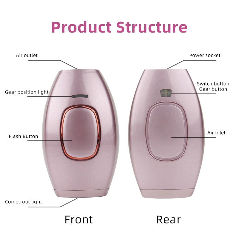 Sapphire razor for intimate use for men and women, hair removal