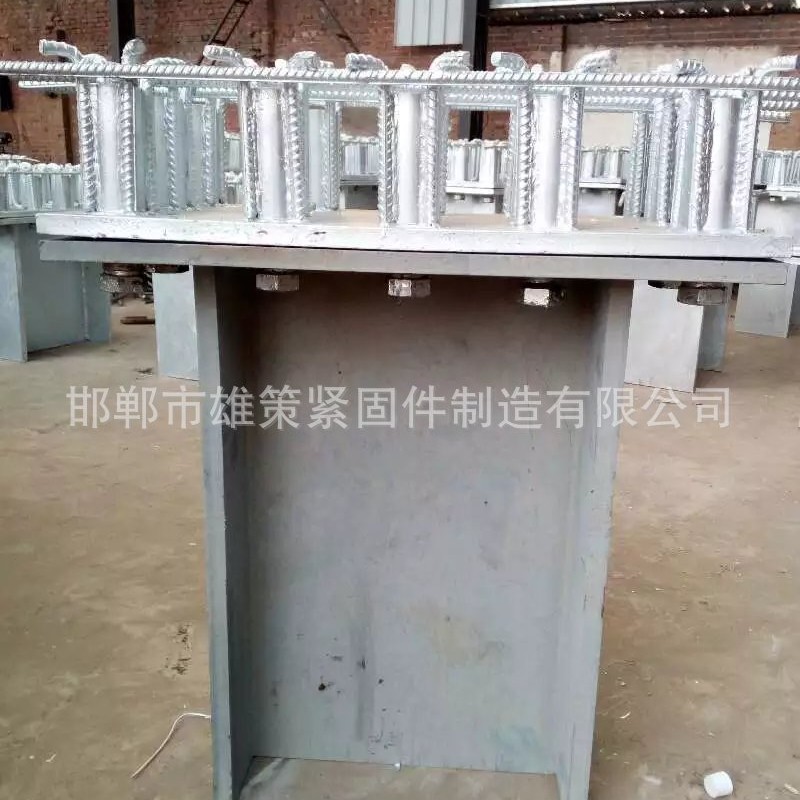 厂家生产供应热镀锌T梁预埋防落梁   热镀锌防落梁挡块