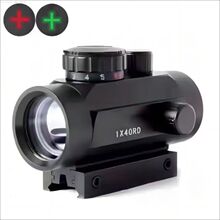 猫头鹰光学单筒望远镜瞄具红外线瞄准器十字倍镜狙弹弓可调节观物