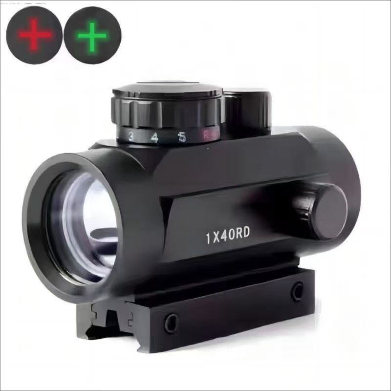 猫头鹰光学单筒望远镜瞄具红外线瞄准器十字倍镜狙弹弓可调节观物