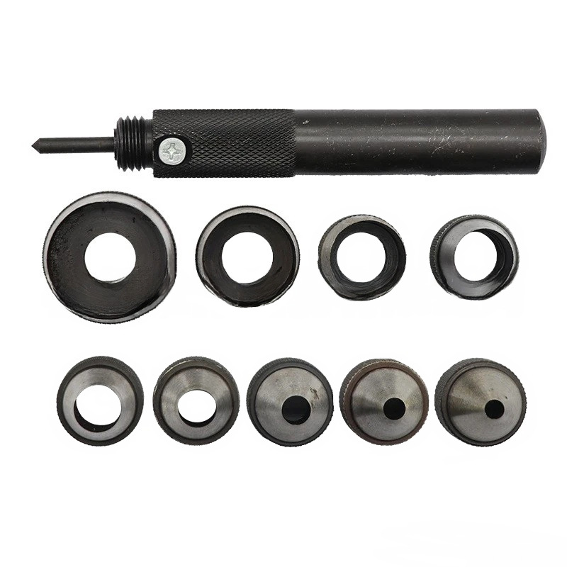 DIY cuero hecho a mano tallado forma herramienta aceite pluma sello cuchillo de corte punzonado