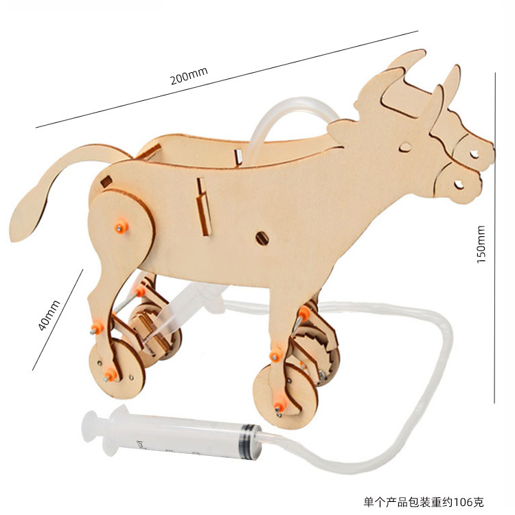 Estudiante de escuela primaria Ciencia y Tecnología pequeña producción niños creativo bricolaje experimento de Física Ciencia material didáctico hecho a mano vapor educación