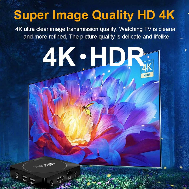 MX10 K1 трансграничный Android TV сет-топ-бокс H313 HD сетевой плеер Android TV box tvbox