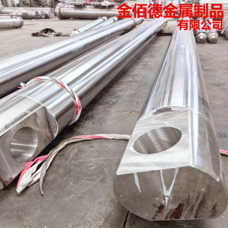 活塞杆伸缩油缸管多级缸绗磨镀铬杆35镀铬棒台阶轴导向柱65活塞杆