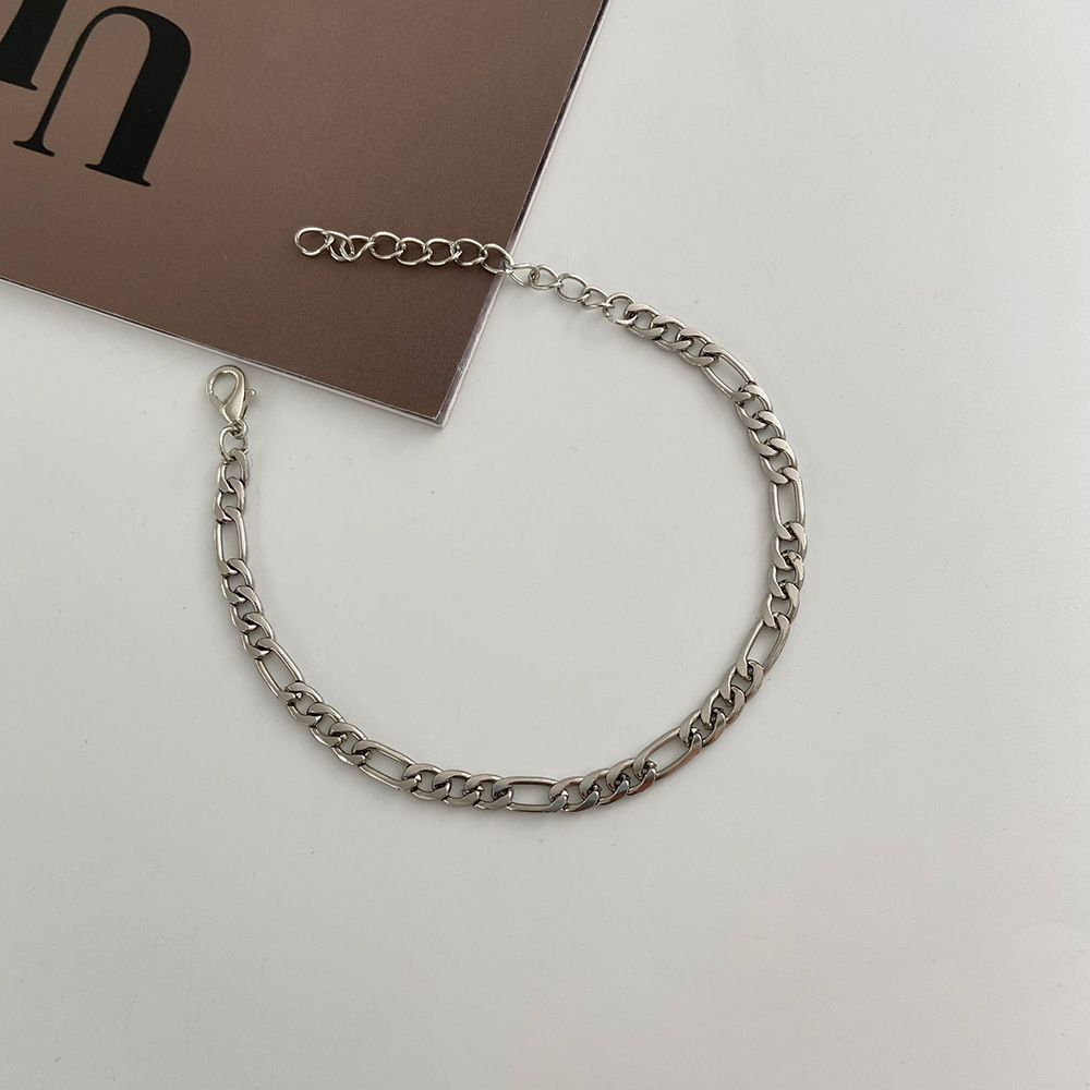 Men's Figaro Chain Bracelet Simple Versatile Fashion Accessory_voghion.com