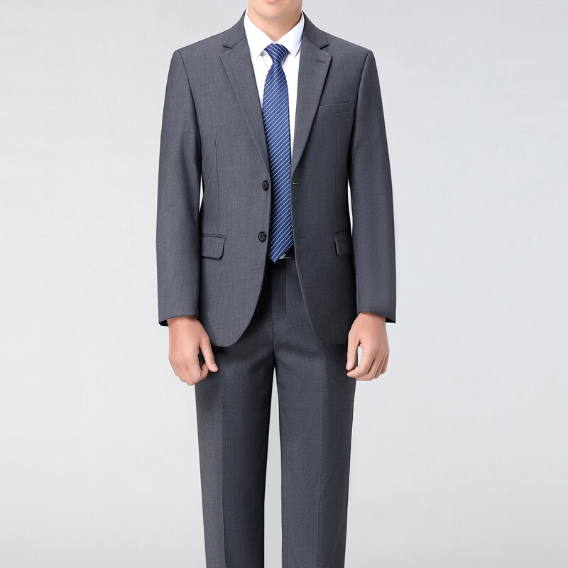 Wool Suit suit Men's Middle-aged Business High-end Suit Spring and Autumn Suit Wedding Banquet Men's Dress Dad Formal Dress Wool Suit suit Men's Middle-aged Business High-end Suit Spring and Autumn Suit Wedding Banquet Men's Dress Dad Formal Dress