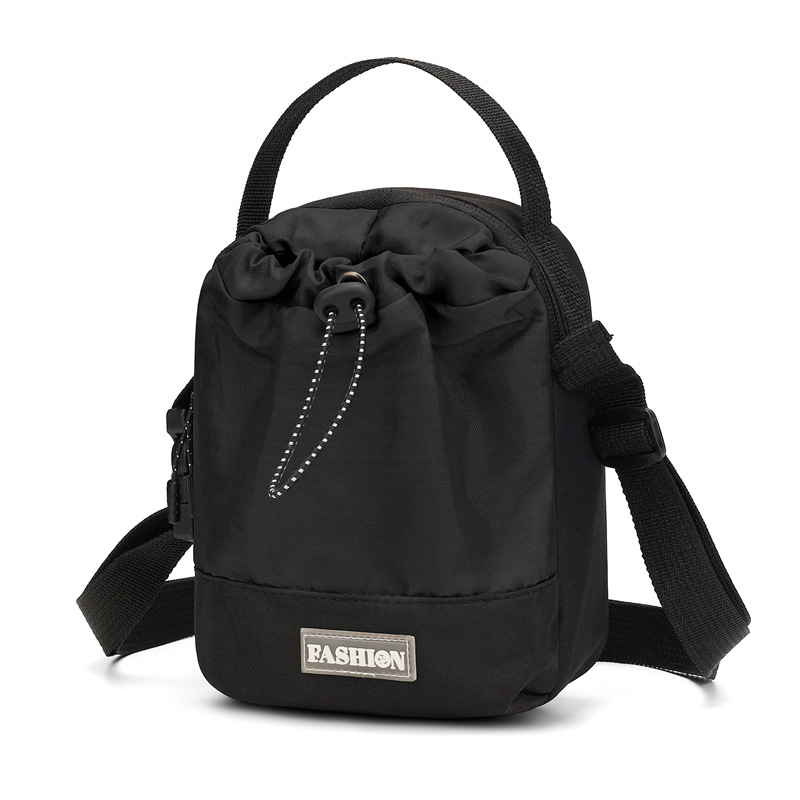 Teléfono móvil taza de agua en una bolsa de montaña deportivo al aire libre ciclismo cuerda de dibujo de hombro bolso portátil bolso