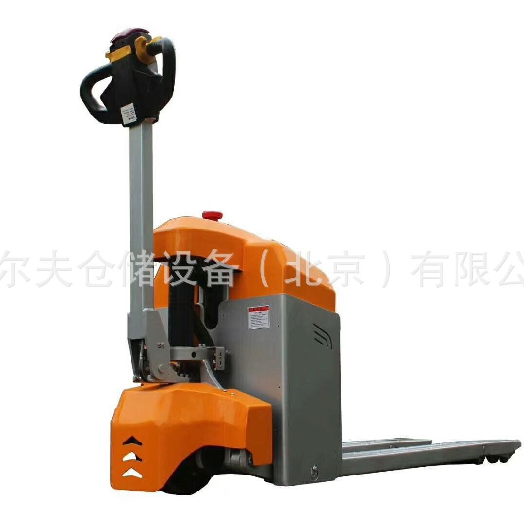 经济型步行式1.5吨2吨电动小金刚托盘搬运车手拉地牛液压叉车