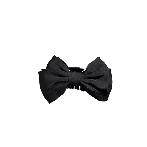 Pequeña Niña de estilo occidental horquilla princesa cabeza pelo agarre arco niños clip espalda Cabeza tiburón clip horquilla negra