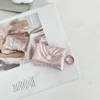 With bow, fuchsia