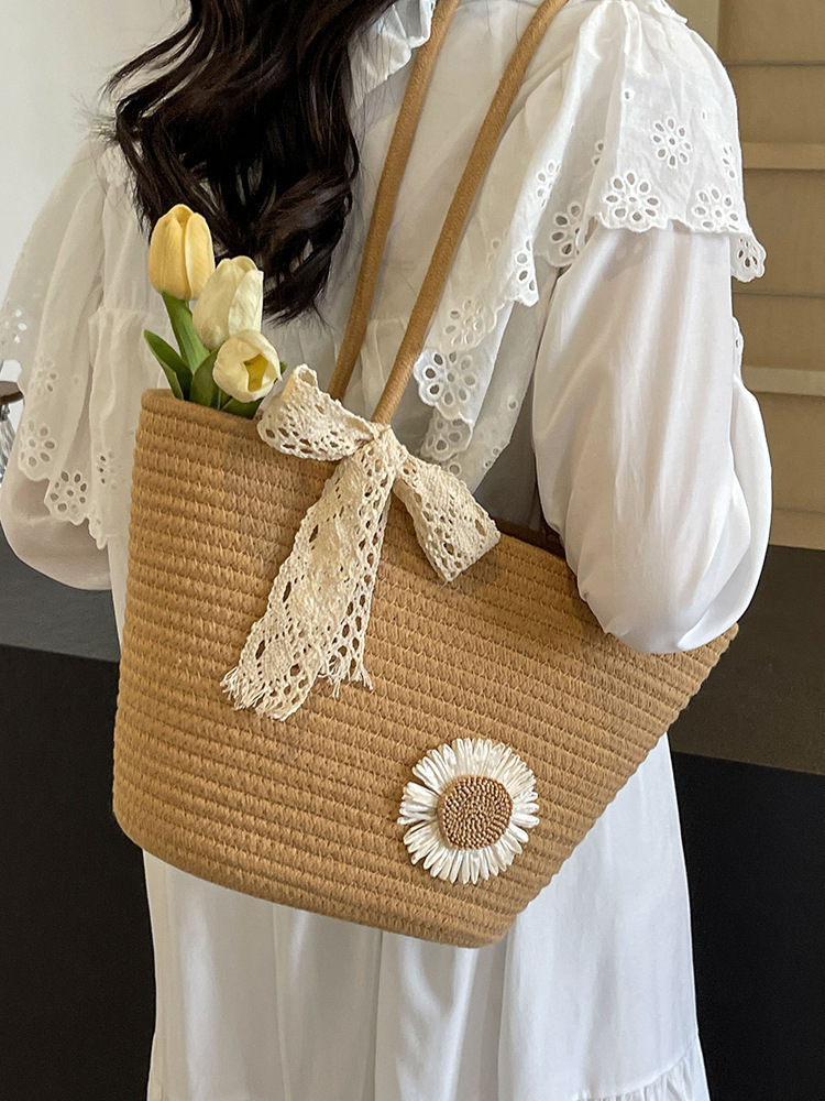 2024 primavera nuevo diseño de nicho bolso de mano de gran capacidad bolso de mano bolso de mujer casual bolso de moda occidental