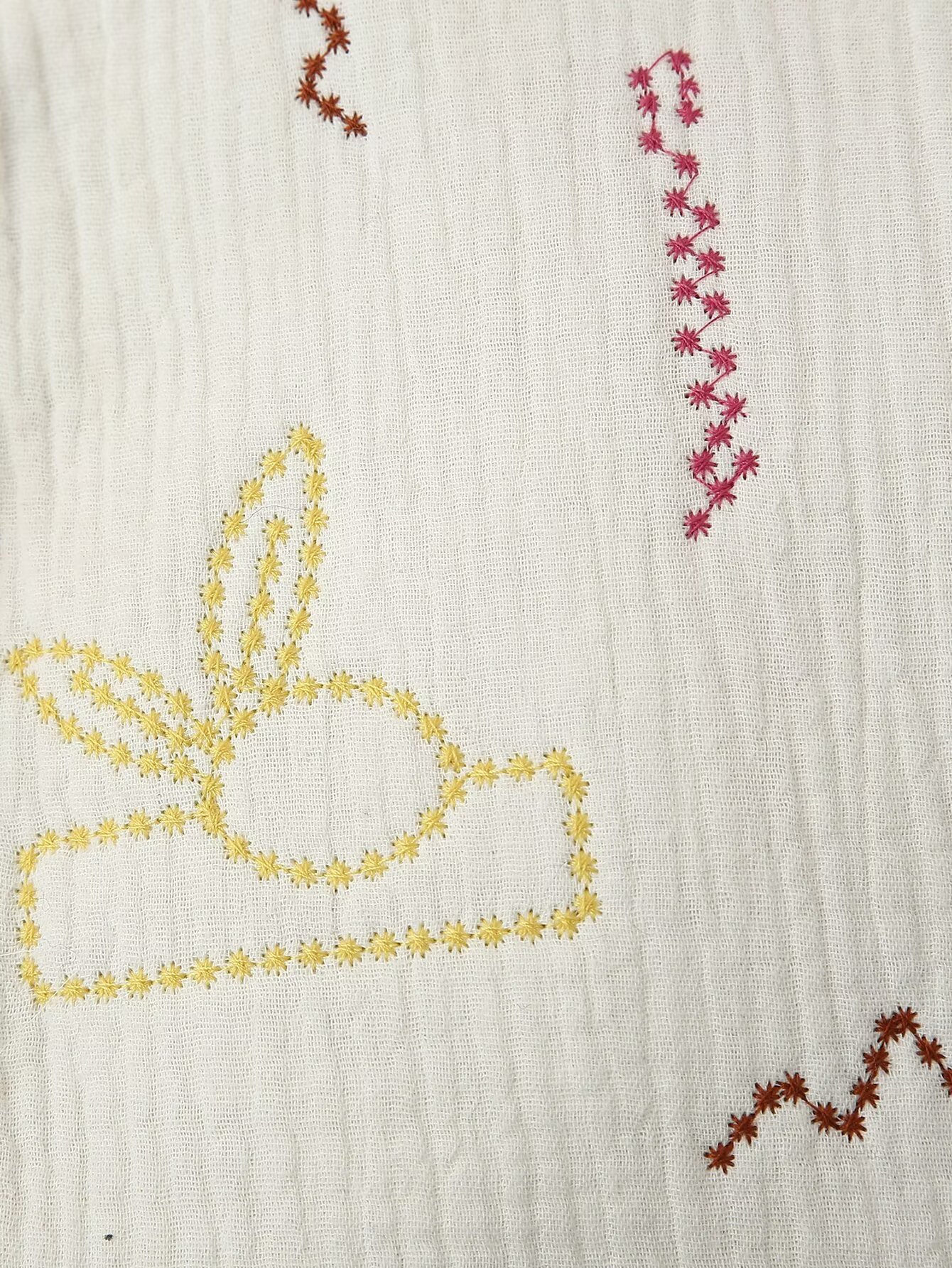 Women's 2024 Autumn/Winter New Street Fashion Open breasted Embroidered Cotton Jacket_voghion.com