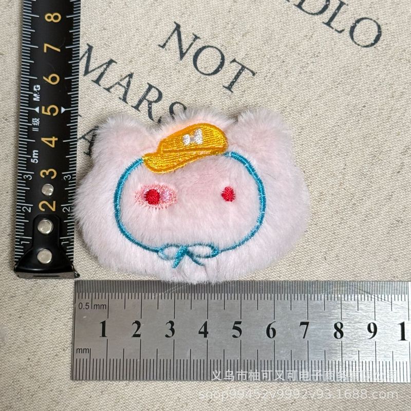 可爱甜美少女卡通凯蒂猫毛绒发饰围巾手套挂件胸针配件辅料配饰|undefined