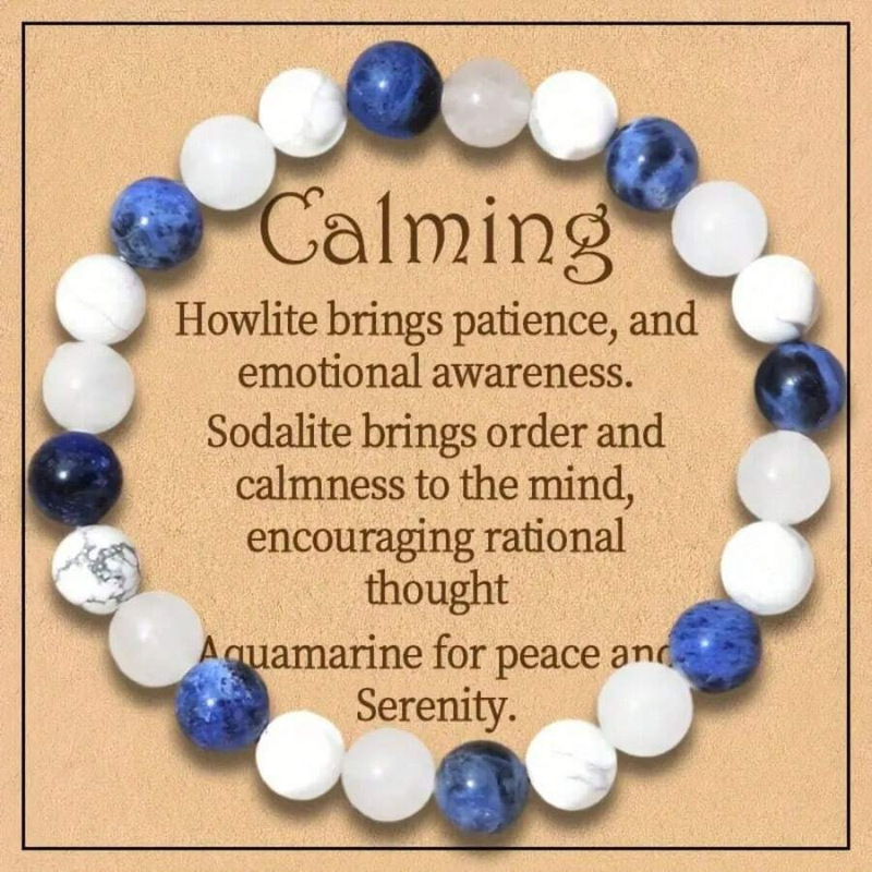 Natural Stone Healing Bracelet 8mm Mixed Color Crystal Chalcedony Beaded Bracelet Elastic Cord White Turquoise White Chalcedony Bracelet Natural Stone Healing Bracelet 8mm Mixed Color Crystal Chalcedony Beaded Bracelet Elastic Cord White Turquoise White Chalcedony Bracelet