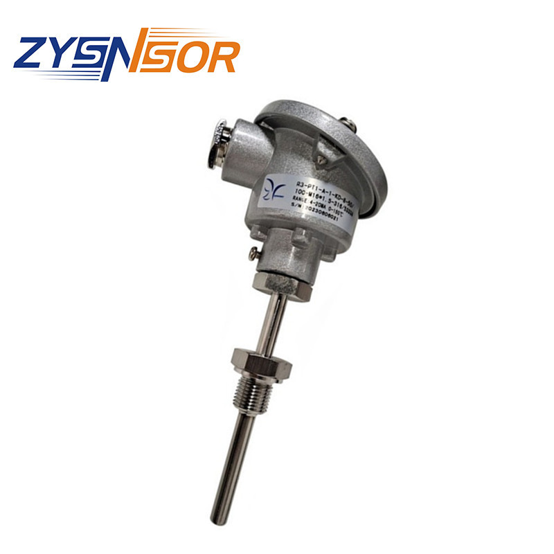 ZYSENSOR温度传感器0-150℃ 8MM 50/100MM M16*1.5 配5333A