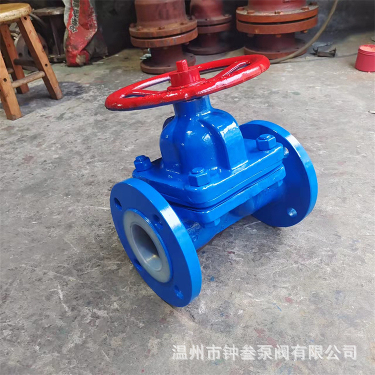 G941PO-10C 电动法兰衬氟隔膜阀 G941PO 衬PO电动隔膜阀 DN65