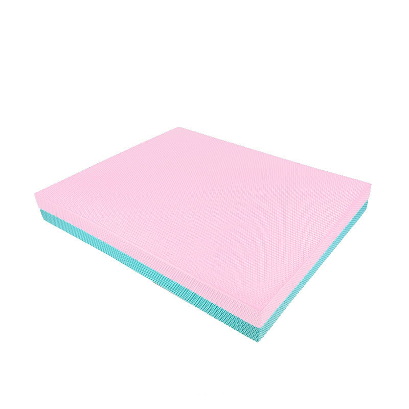 Una pieza de almohadilla de equilibrio de alto rebote, colapsado suave, antideslizante y resistente a la fabricación, entrenamiento de rehabilitación de equilibrio de fitness, almohadilla de codo de rueda abdominal