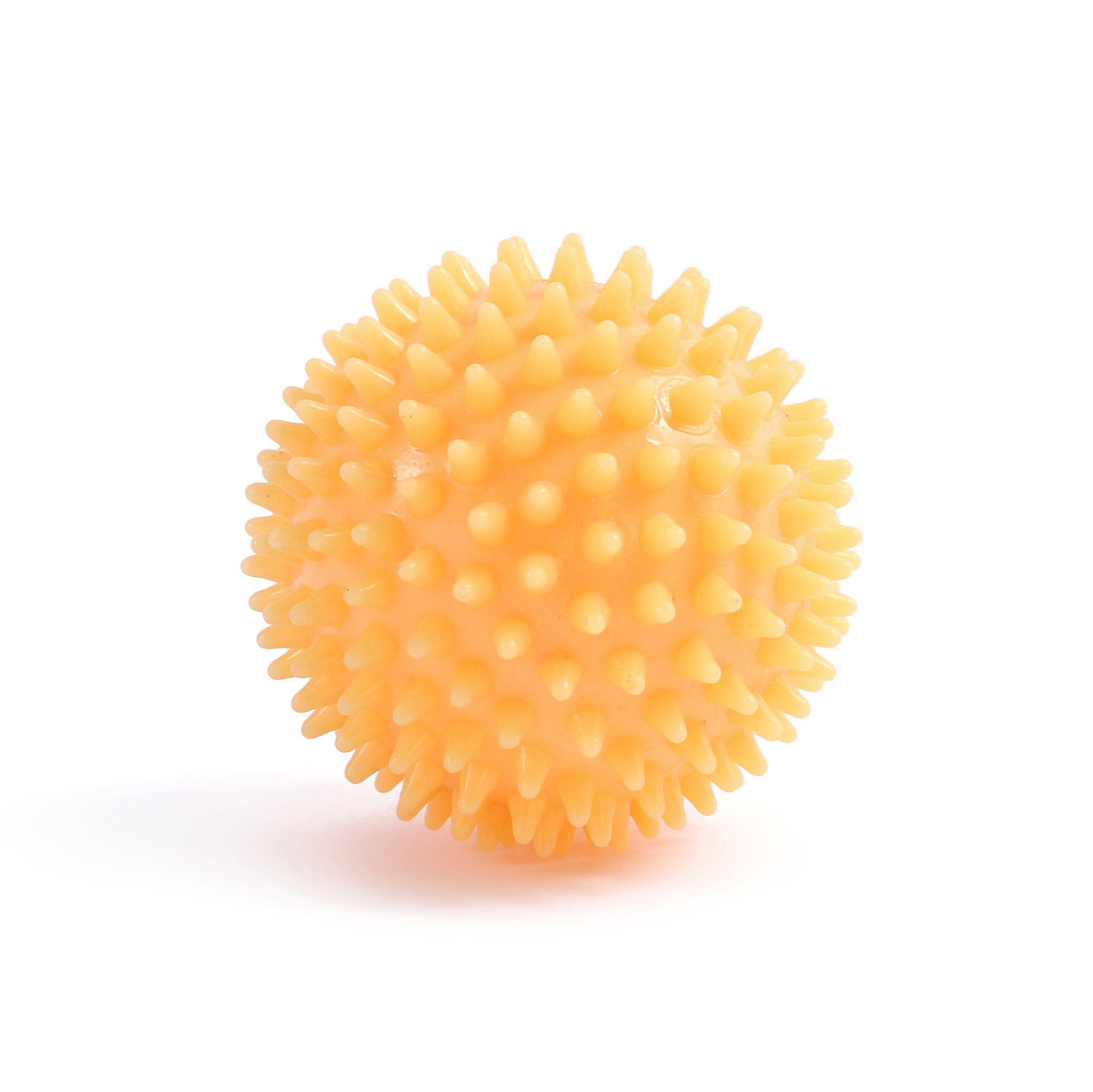 Bola de masaje tipo erizo de PVC, bola de maní o fascia, antideslizante, ideal para ejercicios de yoga y fitness