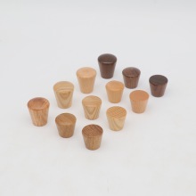 实木单孔拉手榉木迷你把手衣柜抽屉小拉手柜门原木简约胡桃木拉手