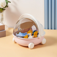 創意揺りかごのデスクトップ収納ケース携帯型カバー子供用玩具雑物収納ケース