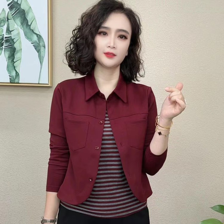 一件代发抖音乐艳直播同款2025秋季新款时尚假两件拼接洋气上衣女|undefined