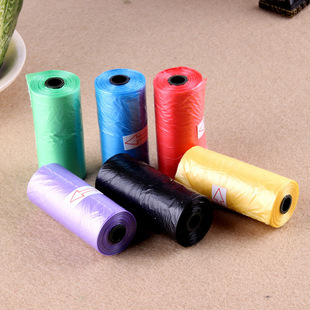 Factory direct pet supplies garbage bags dog toilet cleaning sanitary supplies pick up bags wholesale dog toilet bags