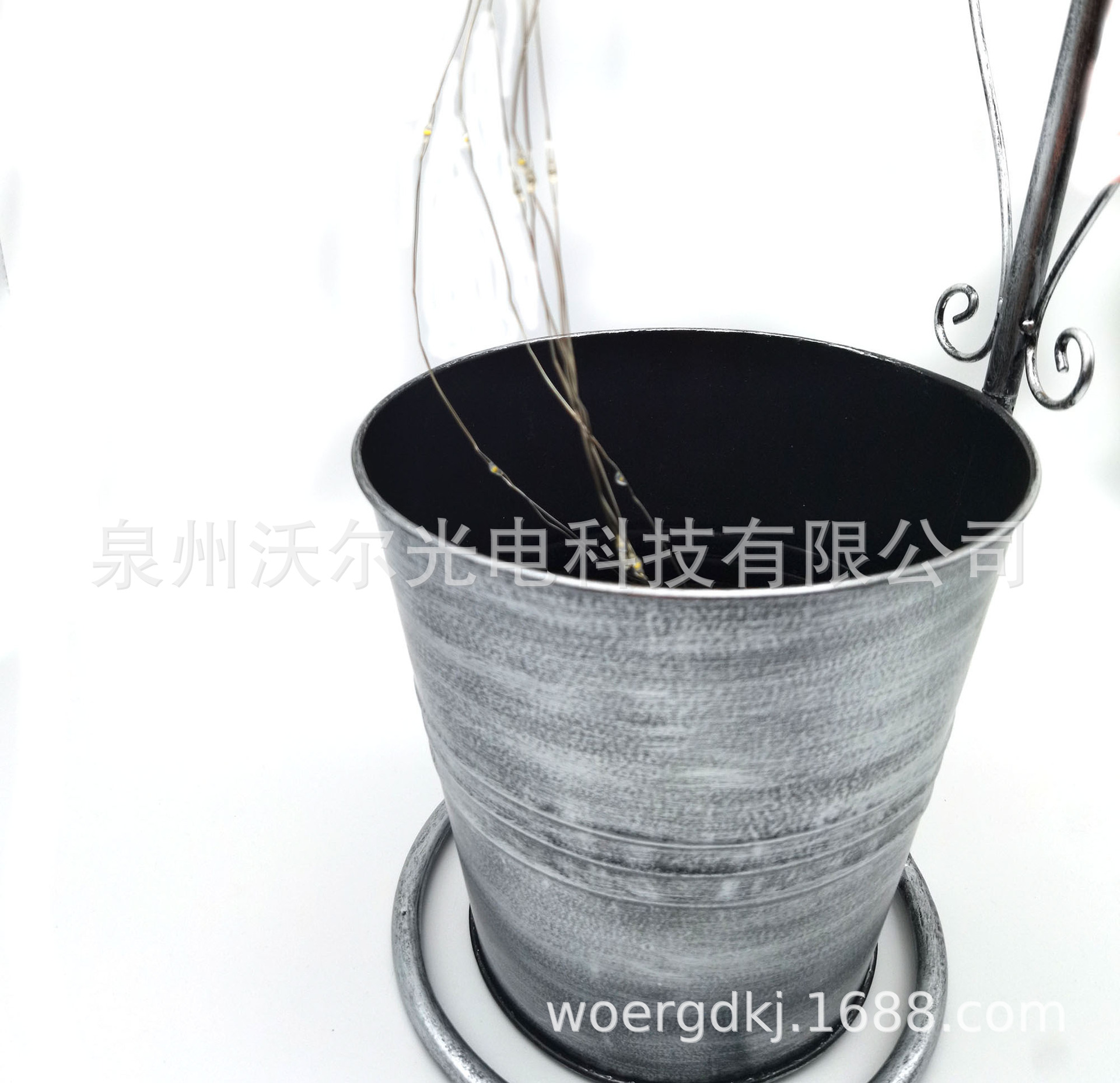 热销LED复古水龙头浇花太阳能灯 洒水灯庭院装饰 景观灯节日 灯串