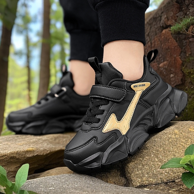 2025 nuevos niños transfronterizos zapatos blancos de 6 - 12 años de edad zapatos deportivos ligeros de suela suave de otoño zapatos para correr versátiles