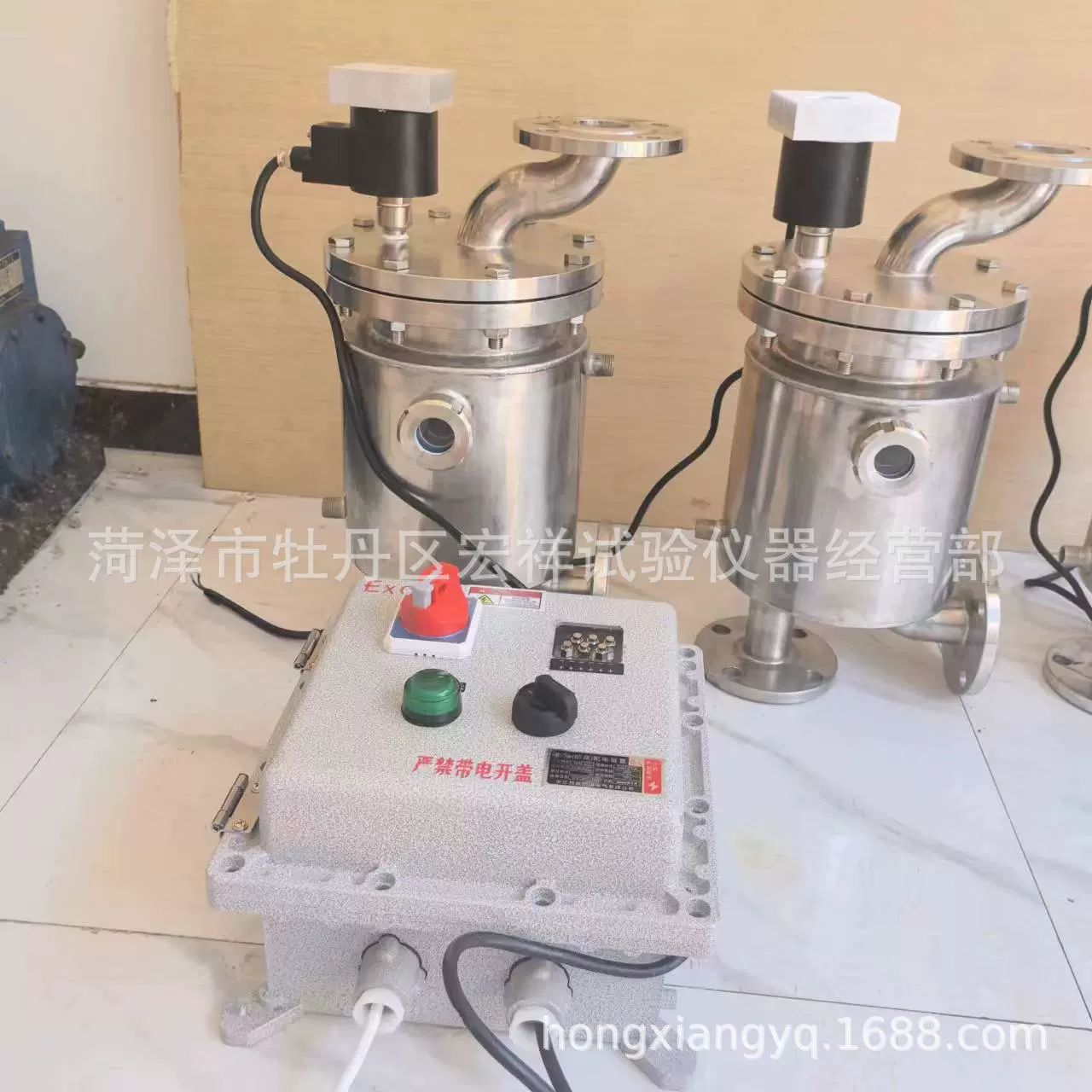 实验仪器回流比控制器 试验用回流头 回流比分配器 喷四氟回流头