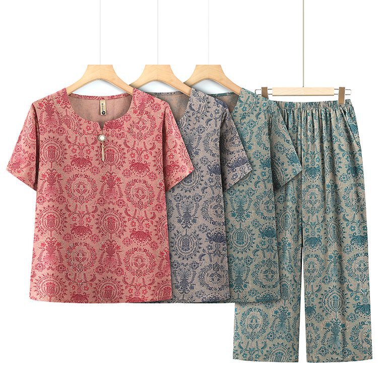 Spring Fashion Casual Women's Clothing for Moms, Coexisting with Fashion, Our Sets for Daily Commuting