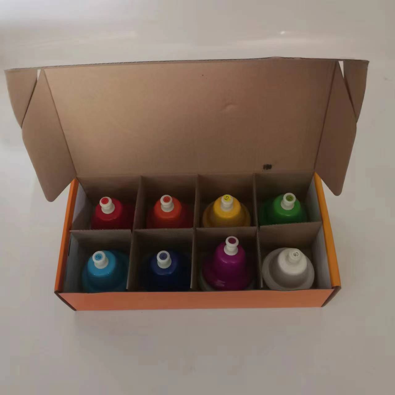 Orff instrumento de percusión juguete accesorios de instrumentos musicales suministros de educación preescolar campana de ocho tonos RELOJ DEL RATÓN