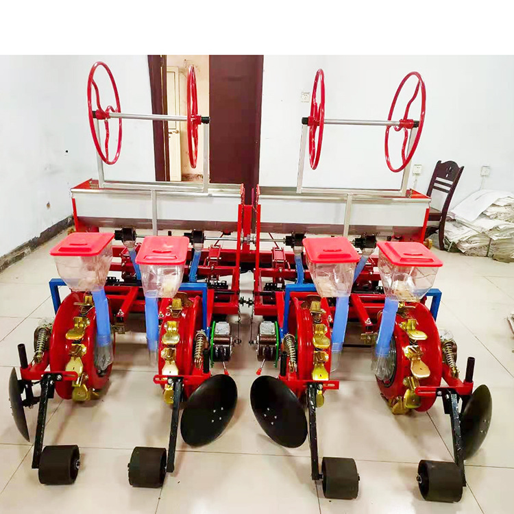 2行4行大豆谷物播种机花生铺膜精播机可加喷药滴灌三江平原可用