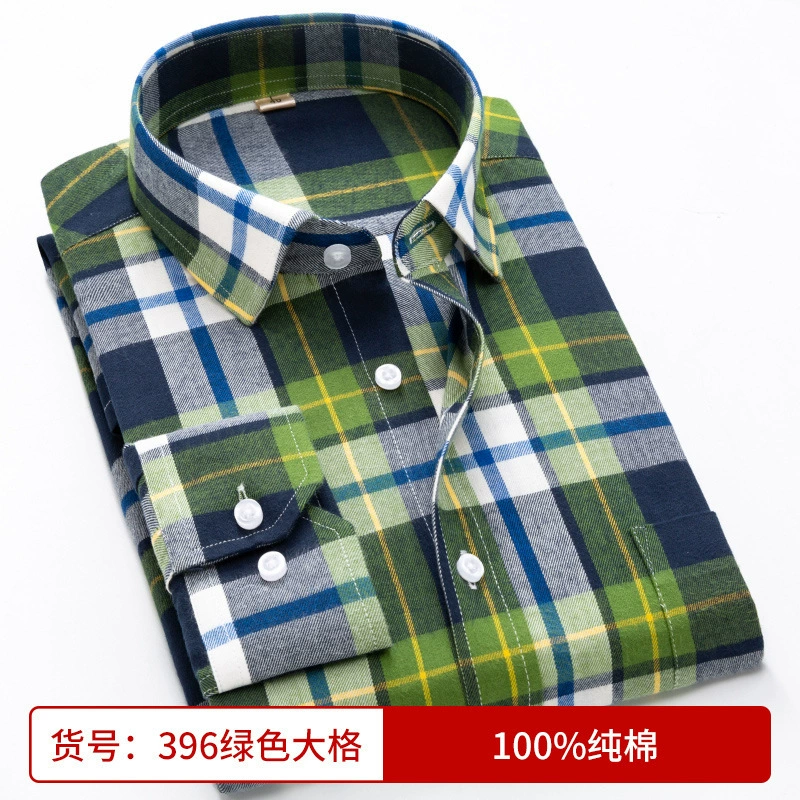 Повседневная хлопковая рубашка, assorted colors и рисунки, разных размеров S–XXXXL, стиль отдыха