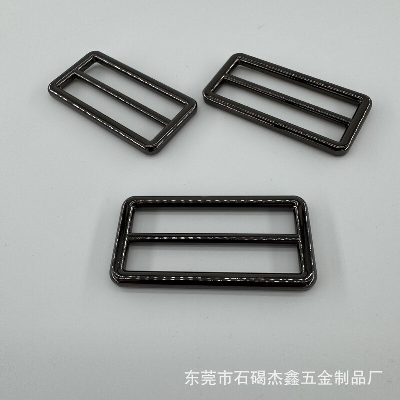 现货批发锌合金压铸圆线日字扣箱包肩带三档松紧调节拉芯五金配件|undefined