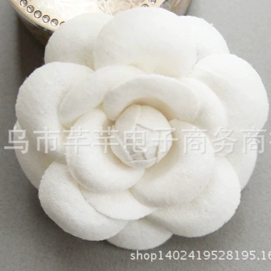 Стиль ткани маленький ароматный стиль цветок камелии DIY аксессуары для волос шпильки аксессуары