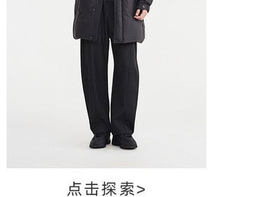 Áo khoác parka nam dáng dài có mũ trùm, tay raglan, chất liệu lông vũ chống gió — màu đen chi tiết 18