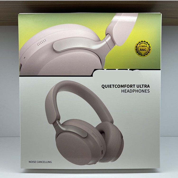 工场QC65 ANCノイズリダクションヘッドホンQC Ultraワイヤレスbluetoothヘッドセット快适イヤーカバー革バッグ付き|undefined