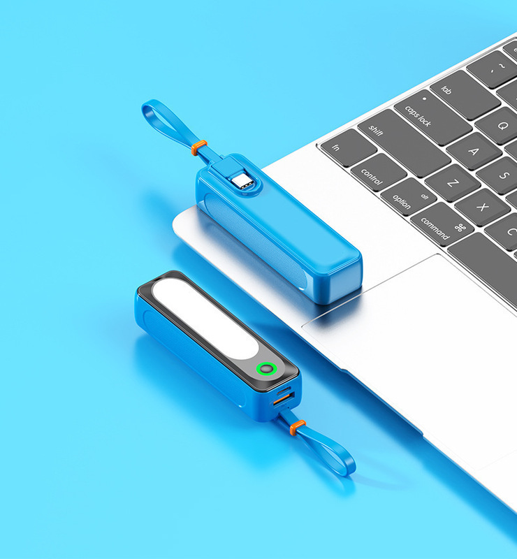 カプセルパワーバンク パワーバンクにはケーブルが付属しています 強力なライト コンパクトでポータブルなモバイル電源 クロスボーダー KC認証ロゴ|undefined