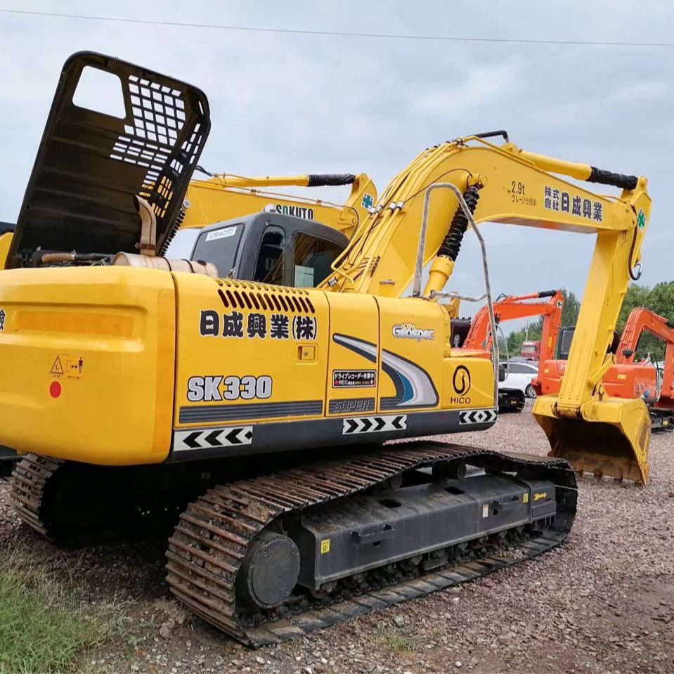 Exportación de comercio exterior de segunda mano Shengang 330 gran excavadora hornet