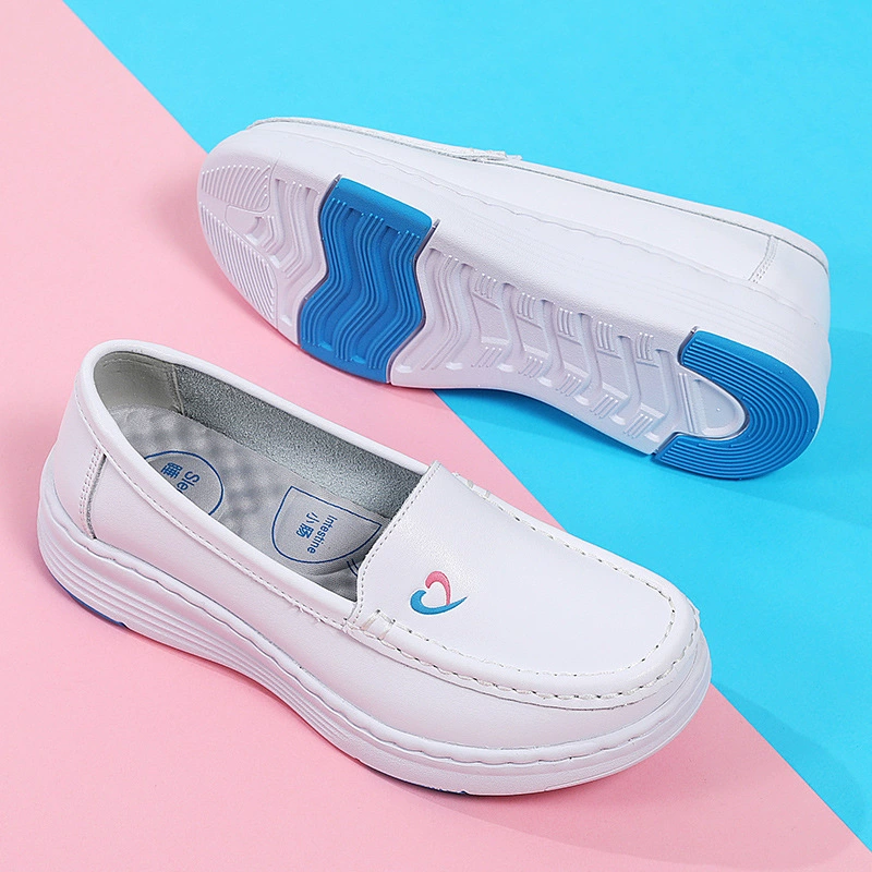 Трансграничная весенняя и осенняя новая обувь медсестры женская мягкая подошва дышащая запах, не устала