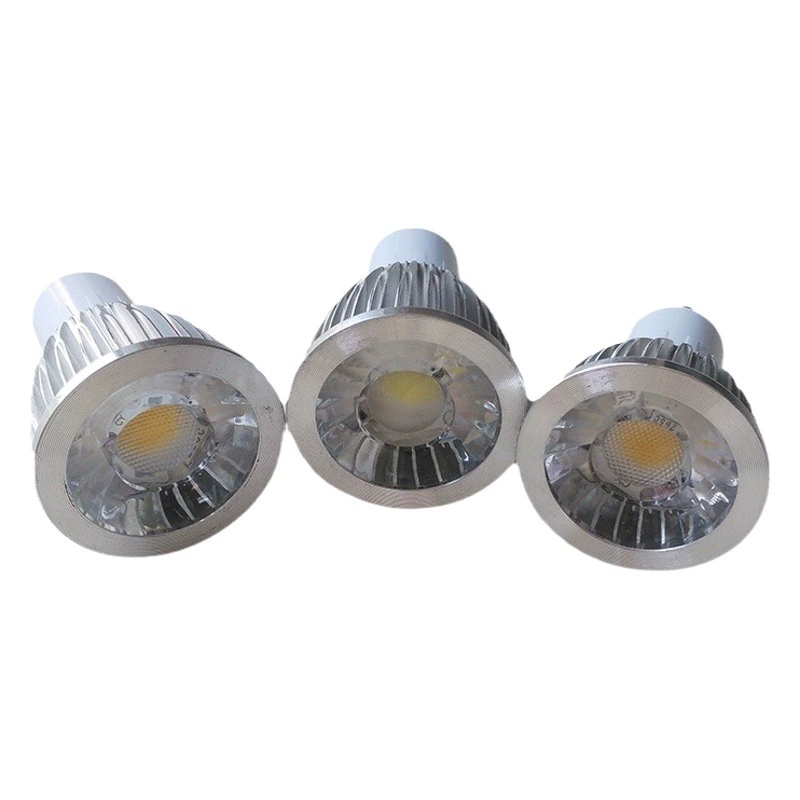 Трансграничная электронная коммерция Горячая GU10 Автомобильная алюминиевая лампа COB чашка 85-265V 3W 5WLED чашка лампы вместо галогенной лампы