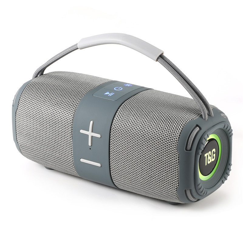 Tg668大音量bluetoothスピーカーポータブル携帯型小型オーディオtws布芸ledランプ無線bluetoothオーディオ|undefined