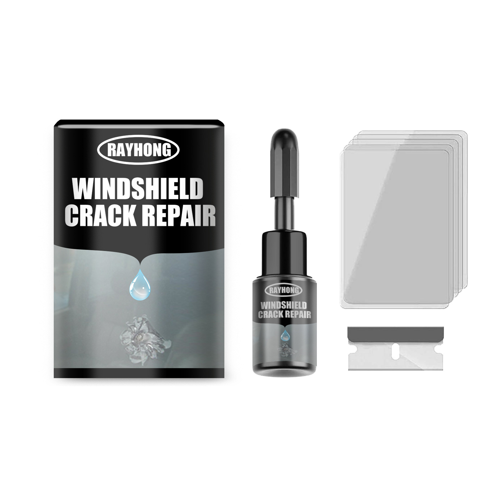 windshield crack repair car windshield repair adhesive liquid glass crack liquid