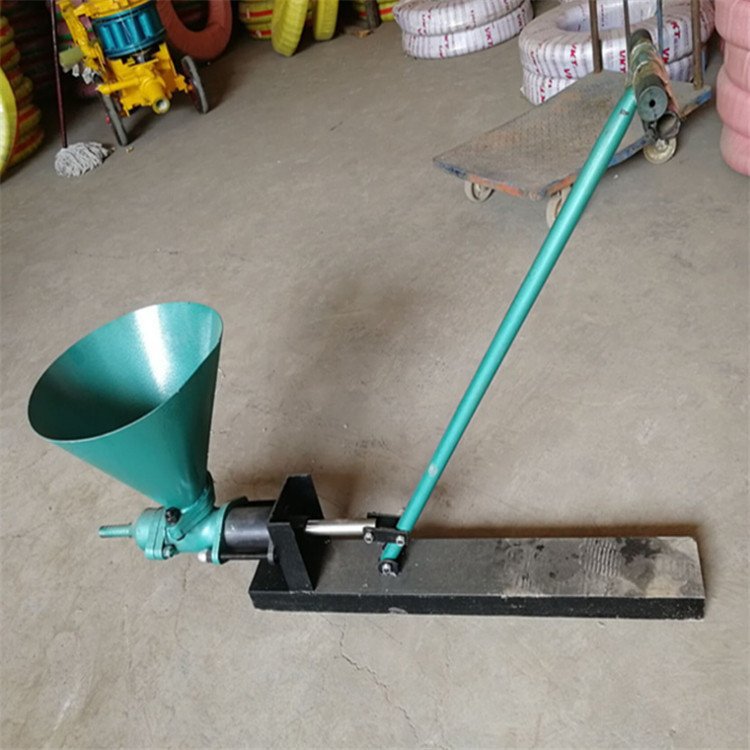Bomba de lechada manual de cemento pequeña máquina de lechada manual para mina sin electricidad bomba de lechada portátil de bloqueo de fugas mina 1
