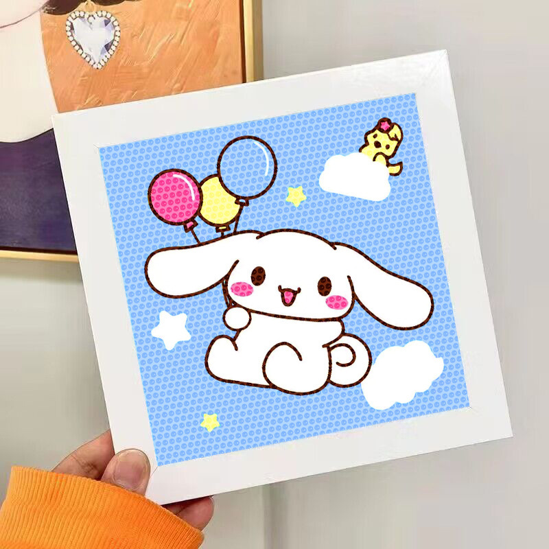Nuevo dibujo de diamante infantil de labu diy pegatinas de diamante con marcos de fotos hechas a mano diy puzzle pegatinas de mampostería image 88