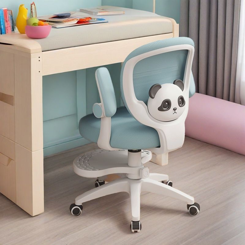 Children's Learning Chair Can Be Lifted and Lowered, Special Writing Chair for Teenagers and Students, Desk Chair to Correct Sitting Posture, Backrest Seat