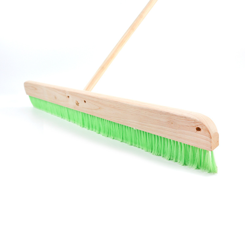Factory Wholesale Road Brush Mexican Deck Floor Brush Household Flowering Cleaning Brush Sandstone Broom Solid Wood Metal