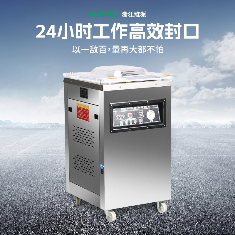 DZ - 400 máquina de vacío de una sola cámara máquina de envasado de vacío comercial envasado de plástico de alimentos máquina de sellado de vacío fabricante