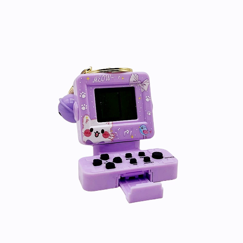 Тетрис, игровая консоль, маленький брелок, креативная игрушка, антистресс